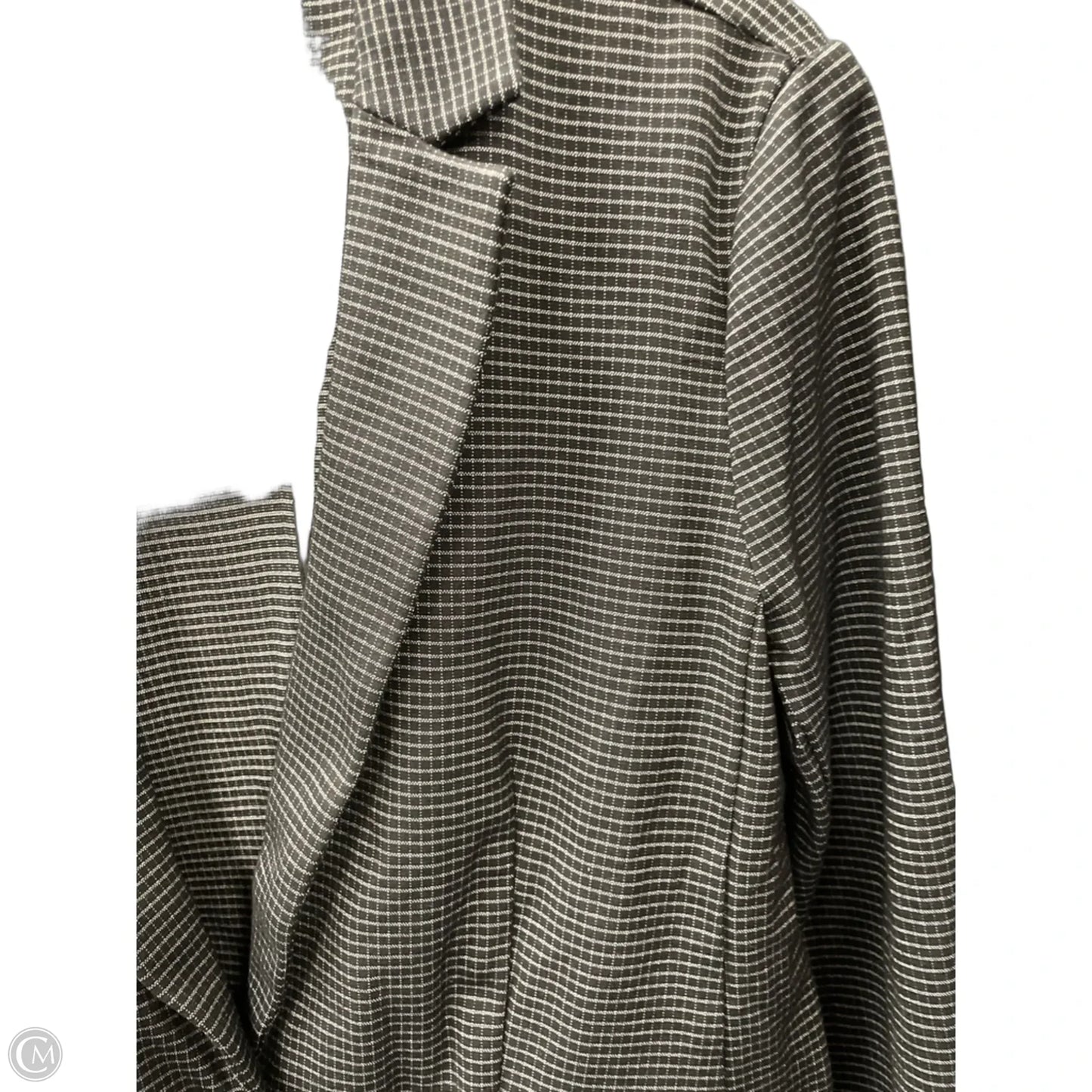 Blazer By Ann Taylor In Black & White, Size: 16
