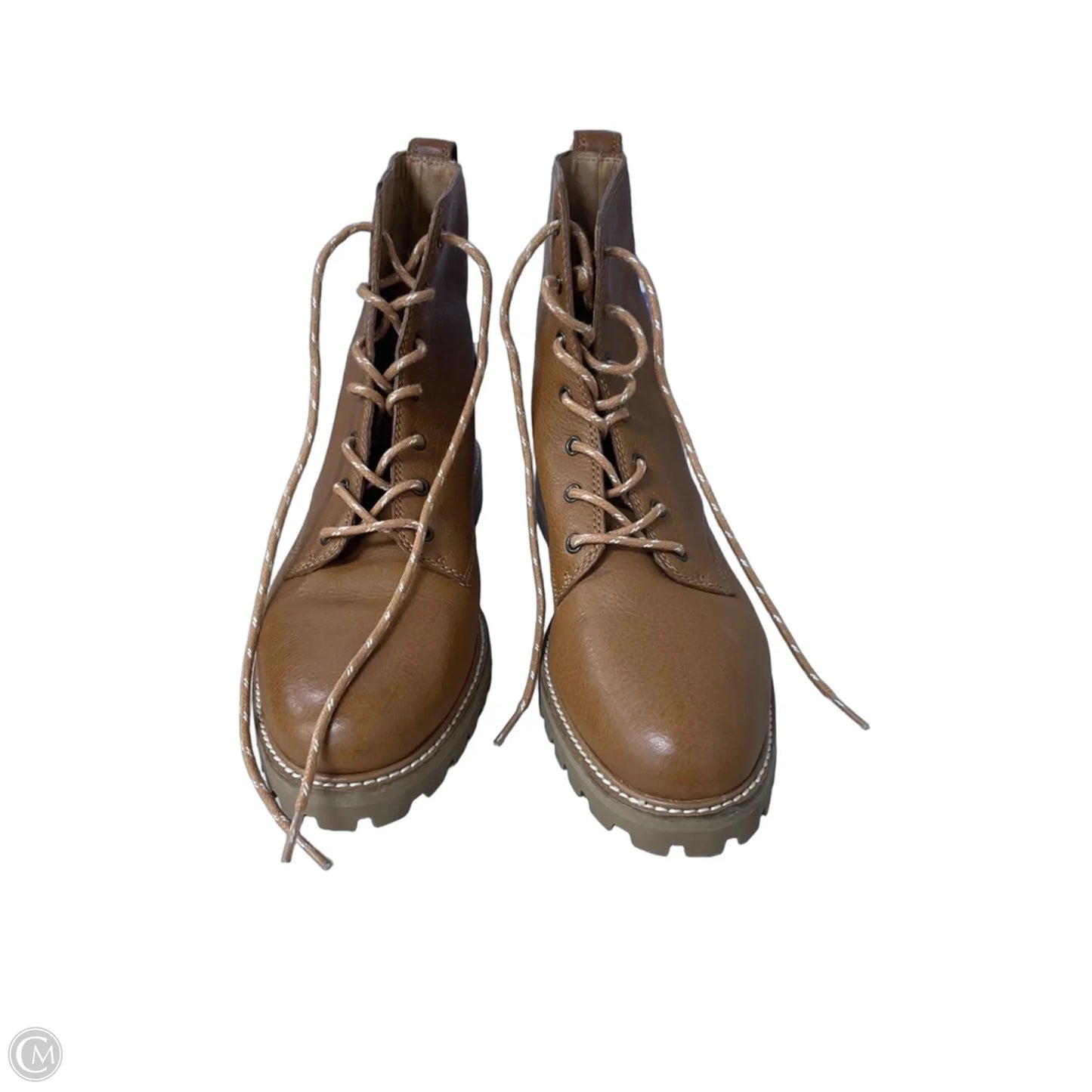 Boots Ankle Flats By Madewell In Tan, Size: 7