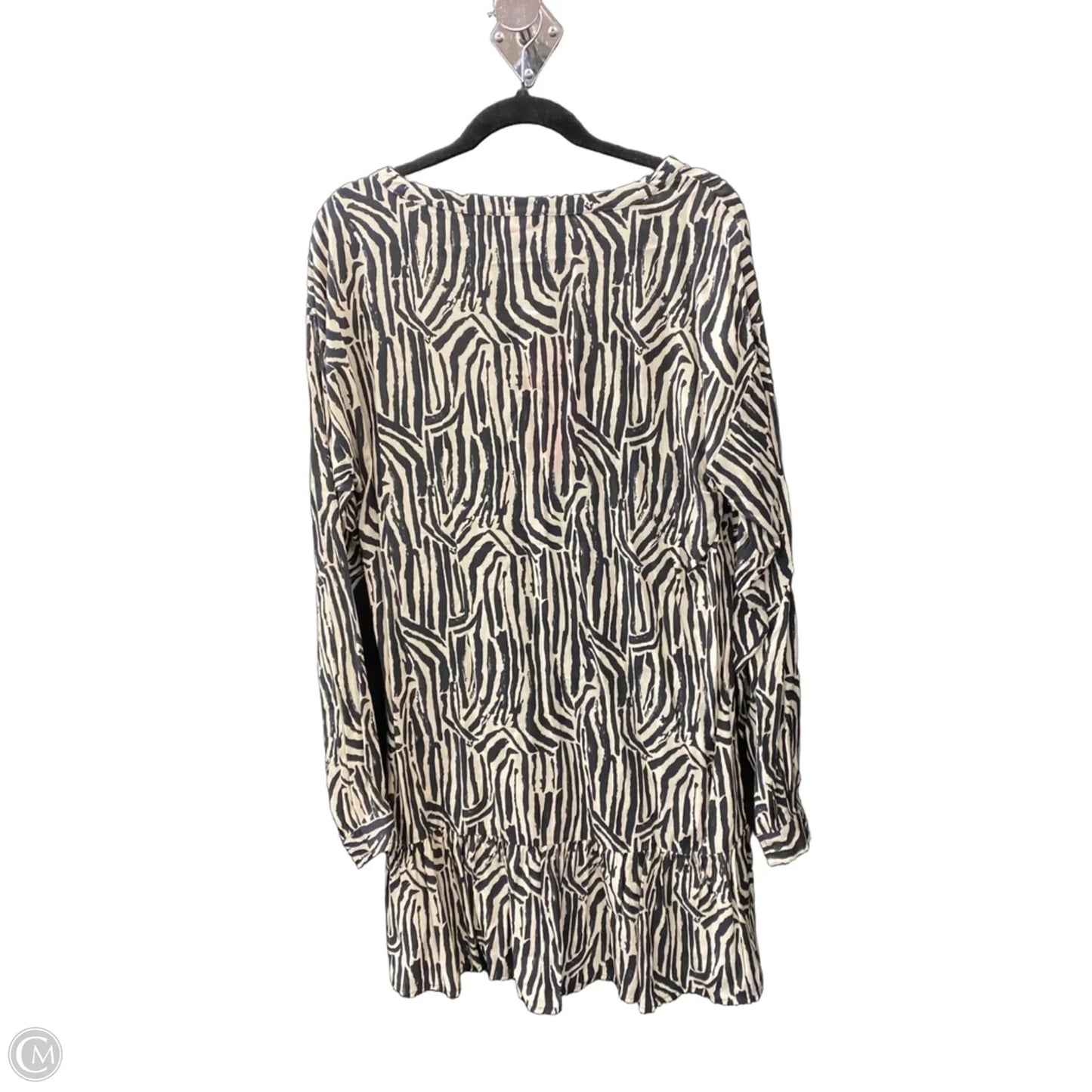 Dress Casual Short By Betsey Johnson In Animal Print, Size: Xl