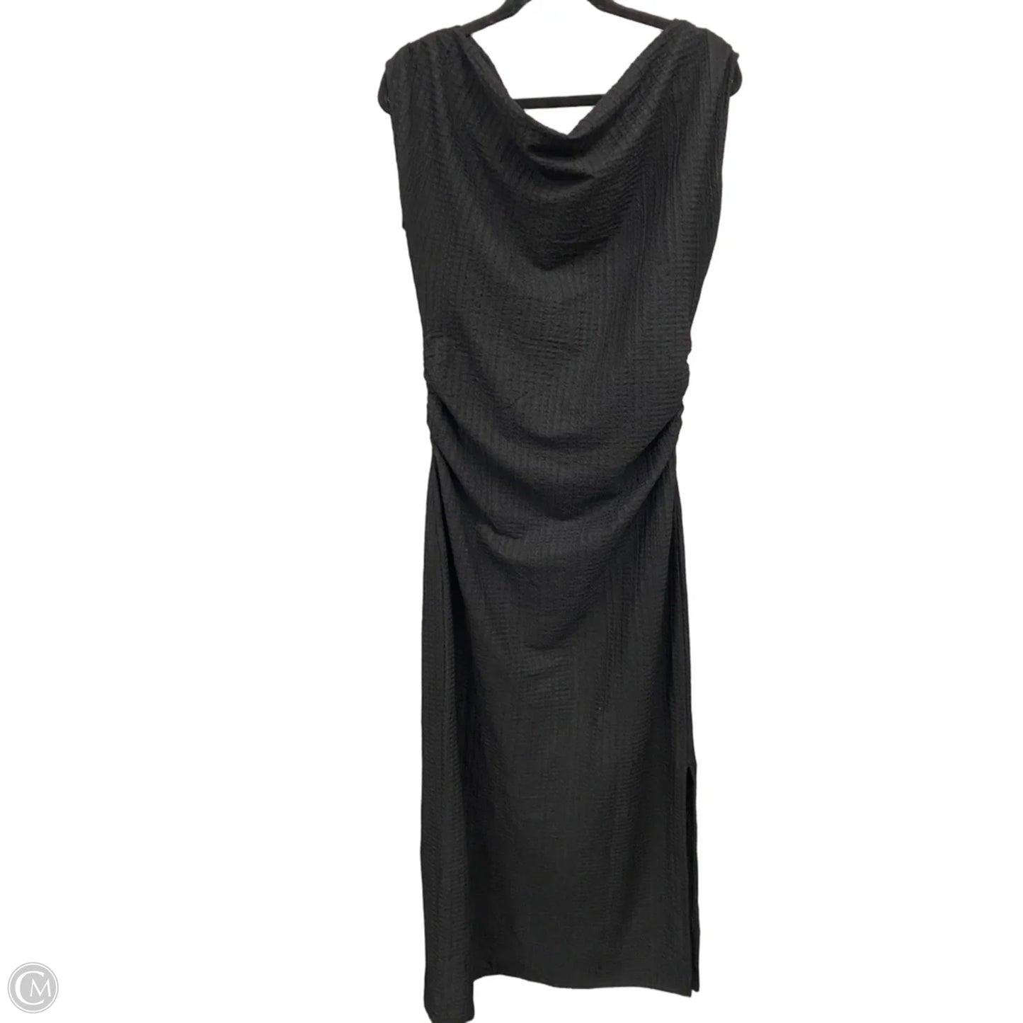 Dress Casual Maxi By Loft In Black, Size: L