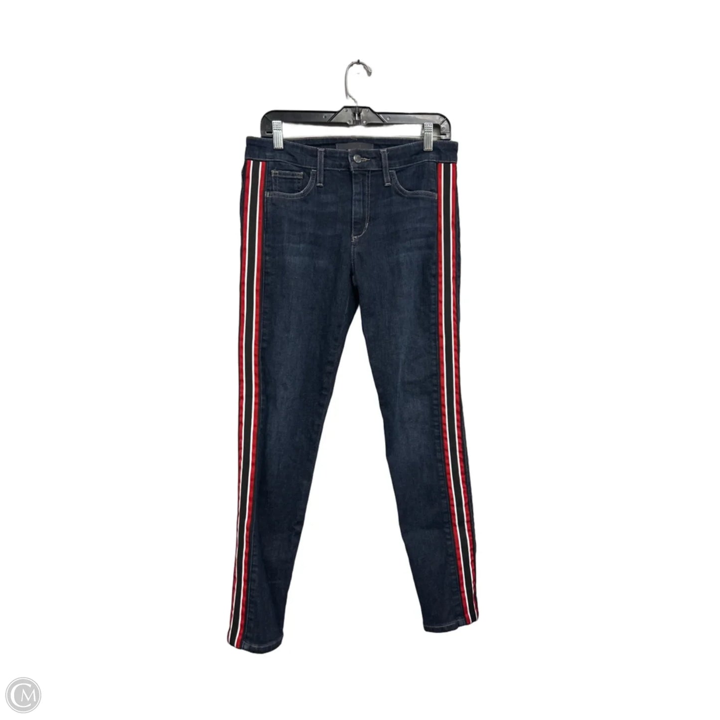 Jeans Skinny By Joes Jeans In Blue & Red, Size: 8