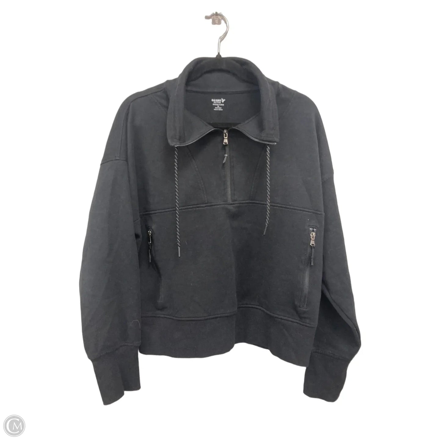 Sweatshirt Crewneck By Old Navy In Black, Size: Xl