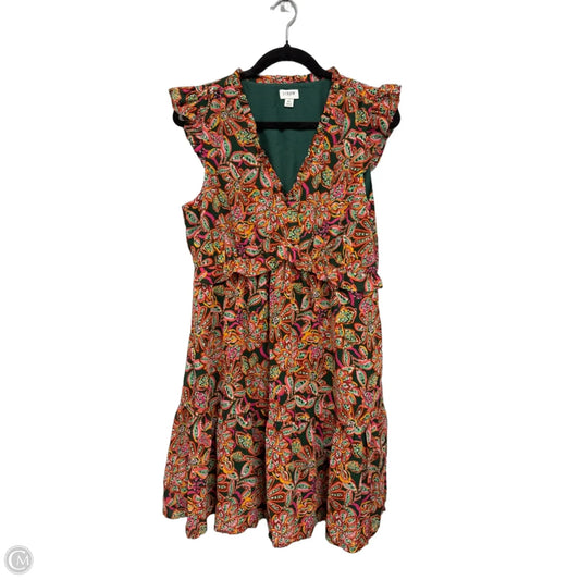 Dress Casual Short By J. Crew In Green & Red, Size: 10