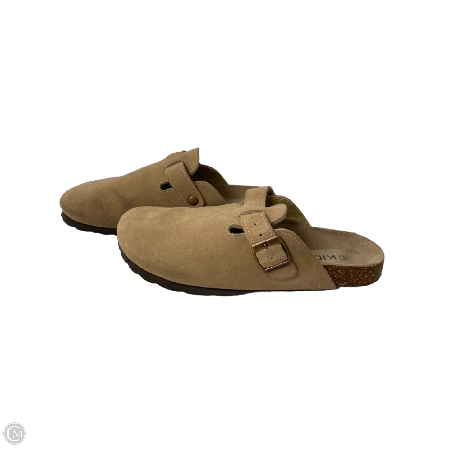 Shoes Flats By Clothes Mentor In Beige, Size: 9.5