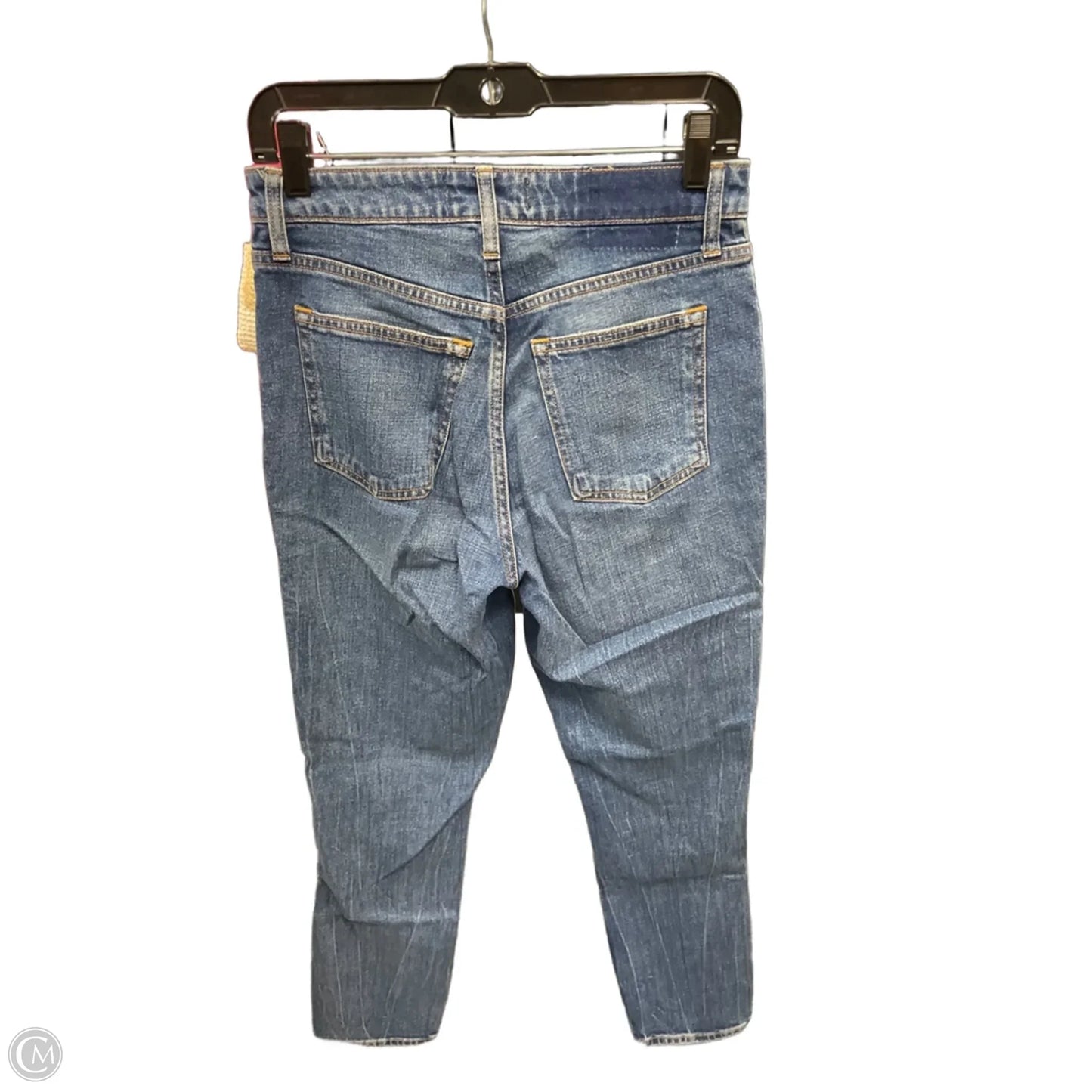 Jeans Skinny By Abercrombie And Fitch In Blue Denim, Size: 4