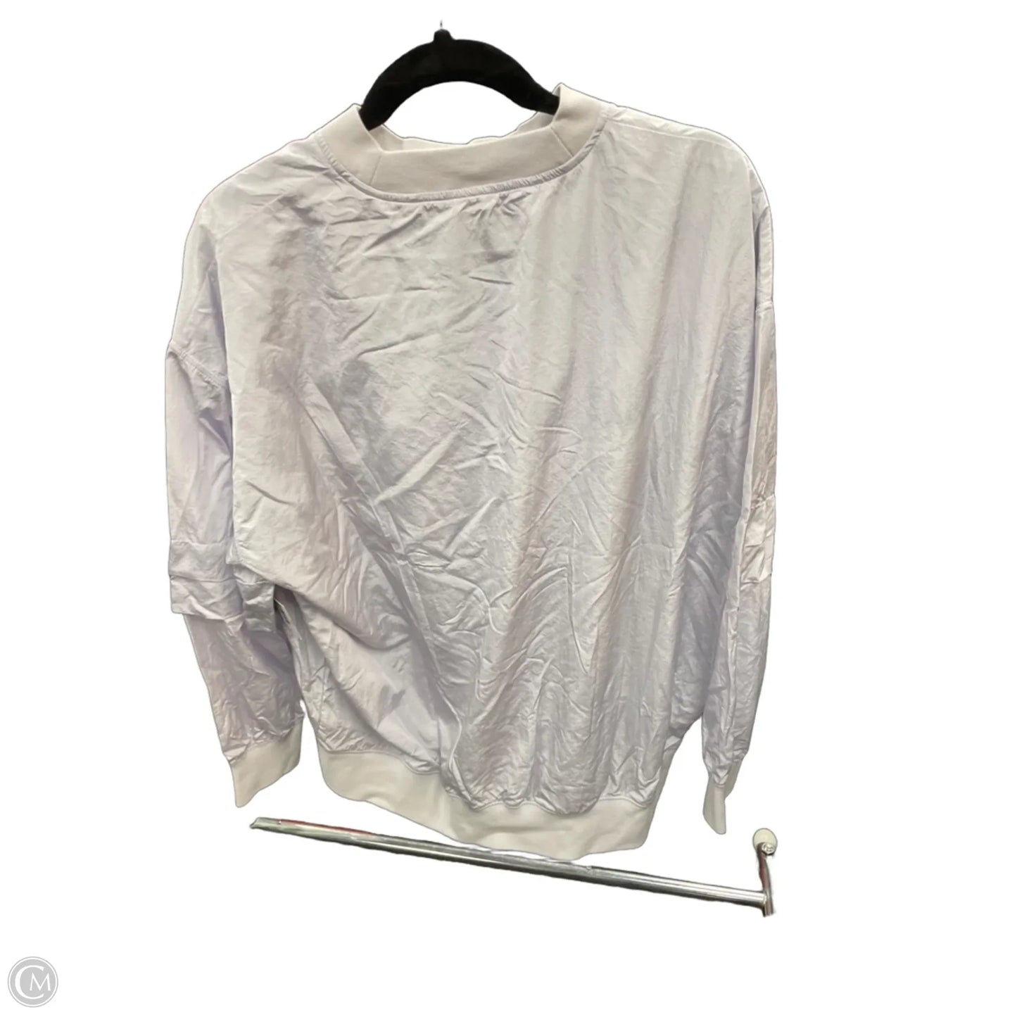 Jacket Windbreaker By Adidas In White, Size: S