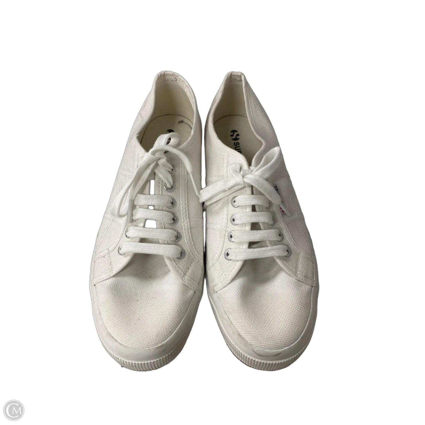 Shoes Sneakers By Superga In White, Size: 11