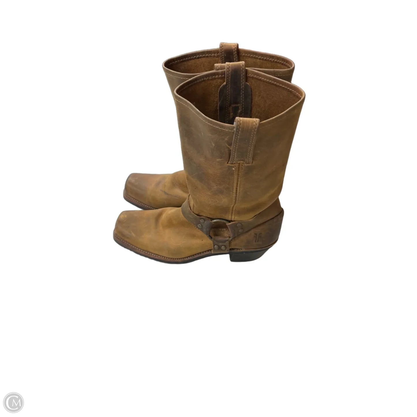 Boots Designer By Frye In Brown, Size: 11