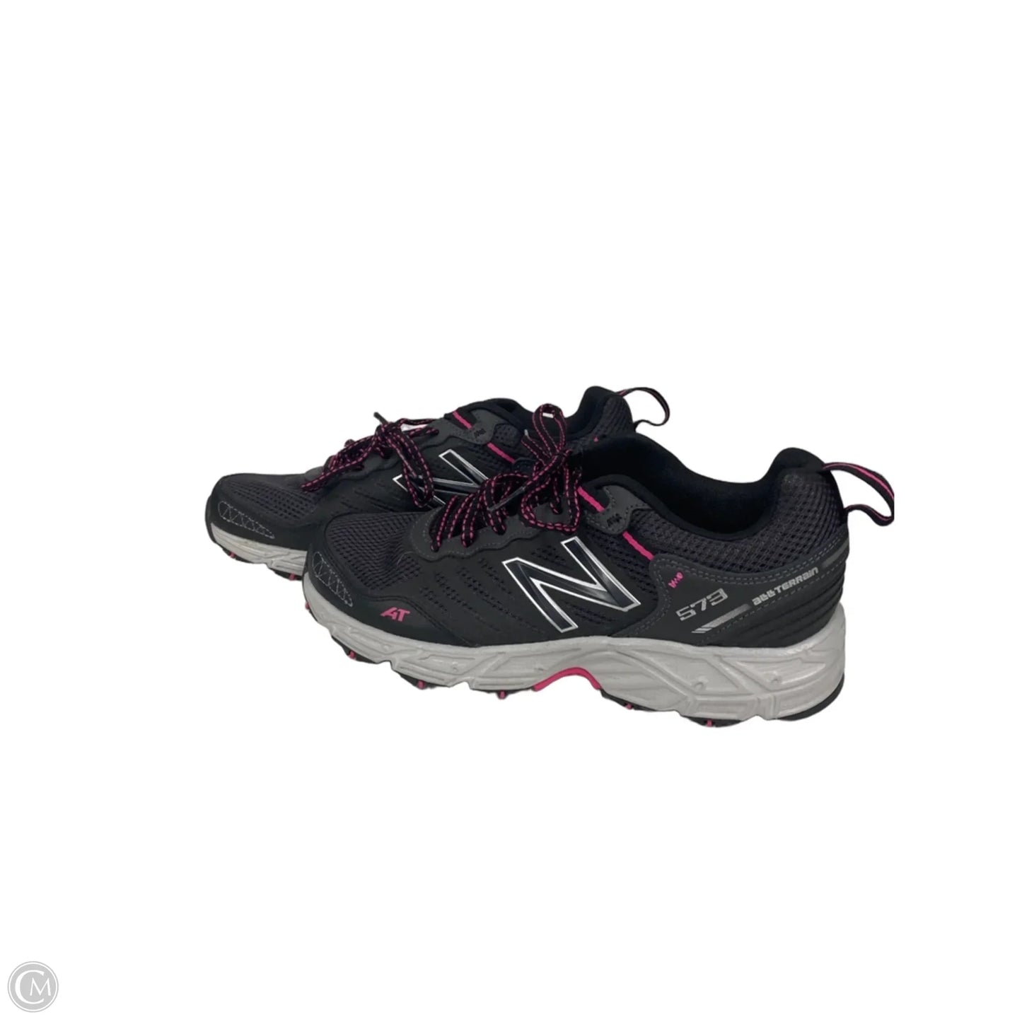 Shoes Athletic By New Balance In Black & Pink, Size: 9.5