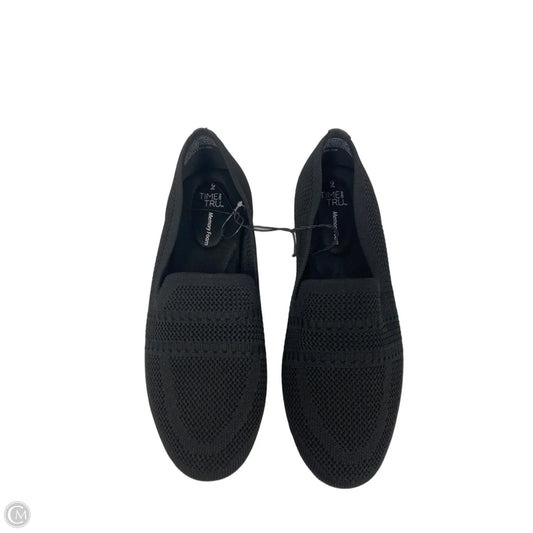 Shoes Flats By Time And Tru In Black, Size: 9