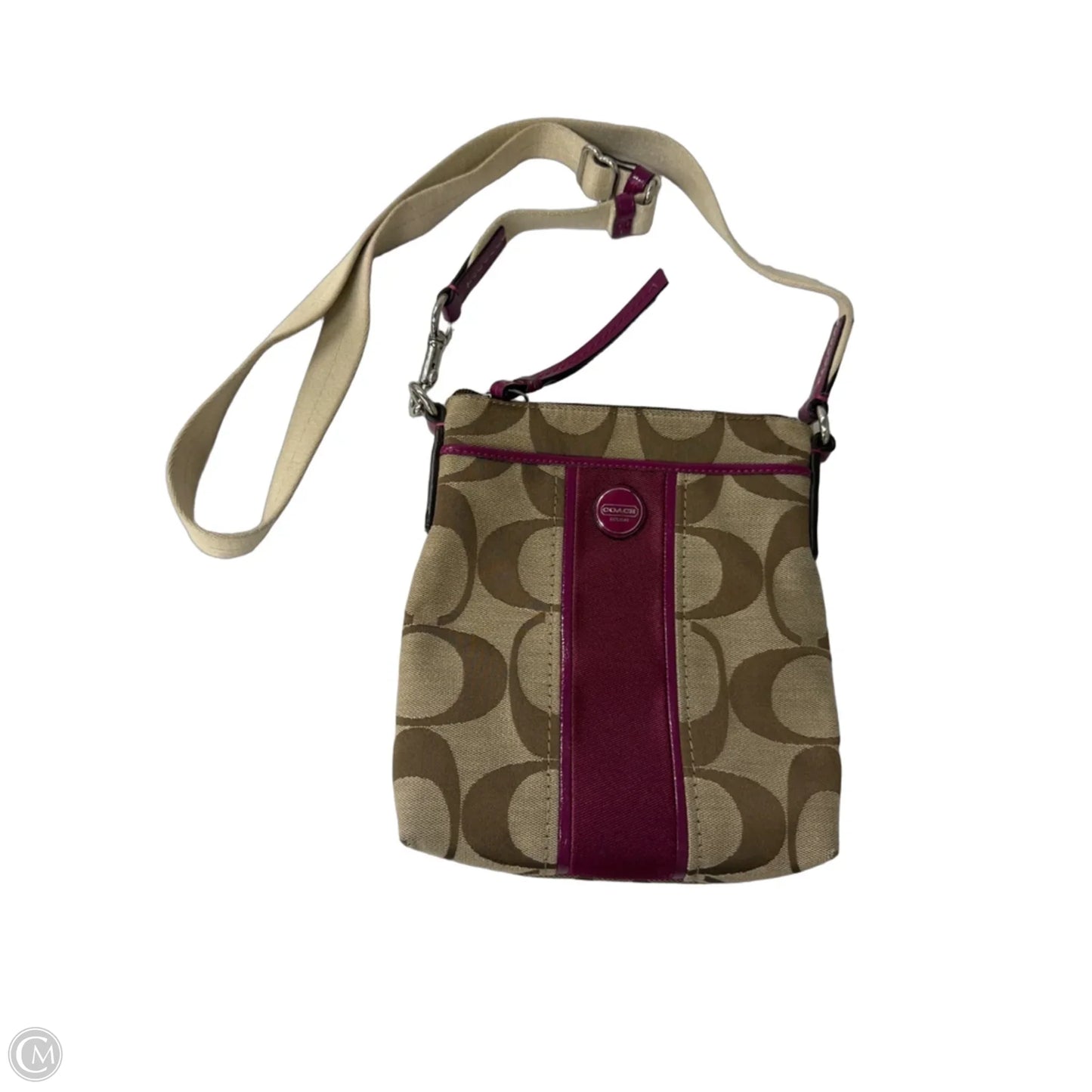 Crossbody Designer By Coach, Size: Medium
