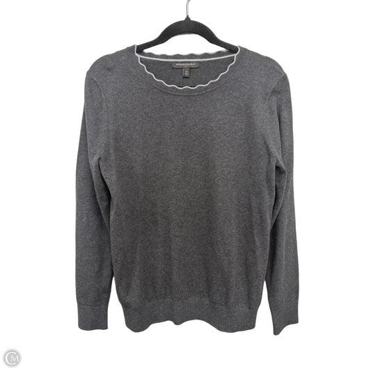 Top Long Sleeve By Banana Republic In Grey, Size: M