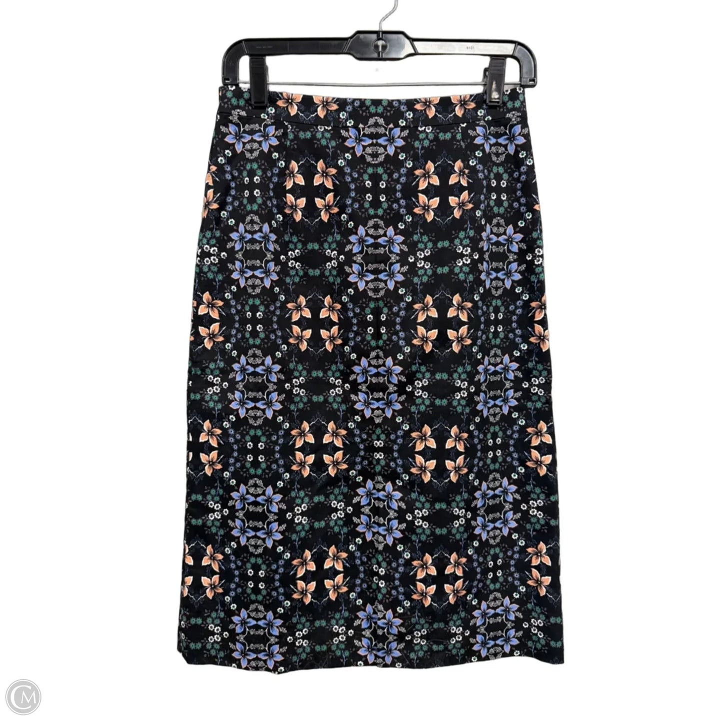 Skirt Midi By J. Crew In Floral Print, Size: 2