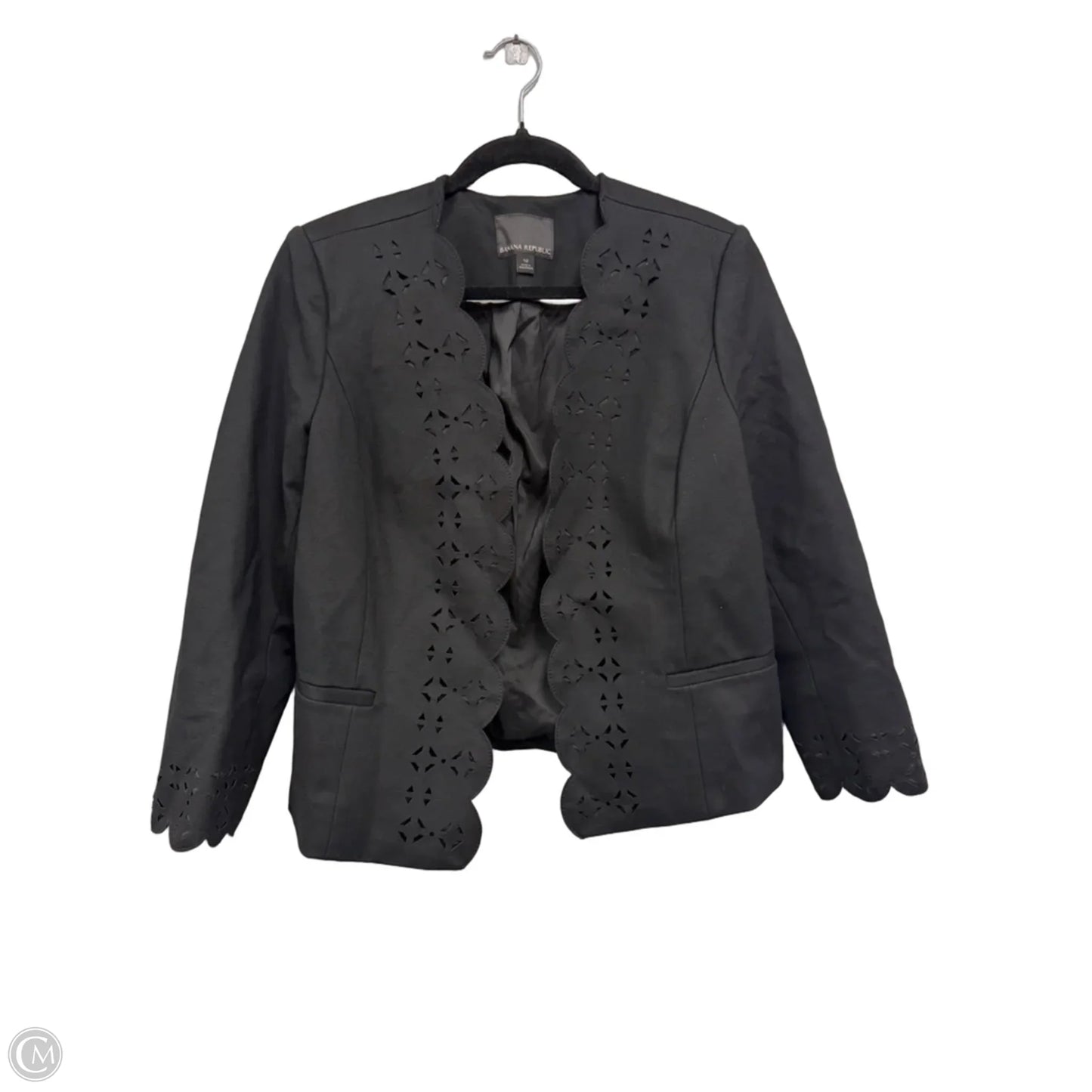 Blazer By Banana Republic In Black, Size: 12