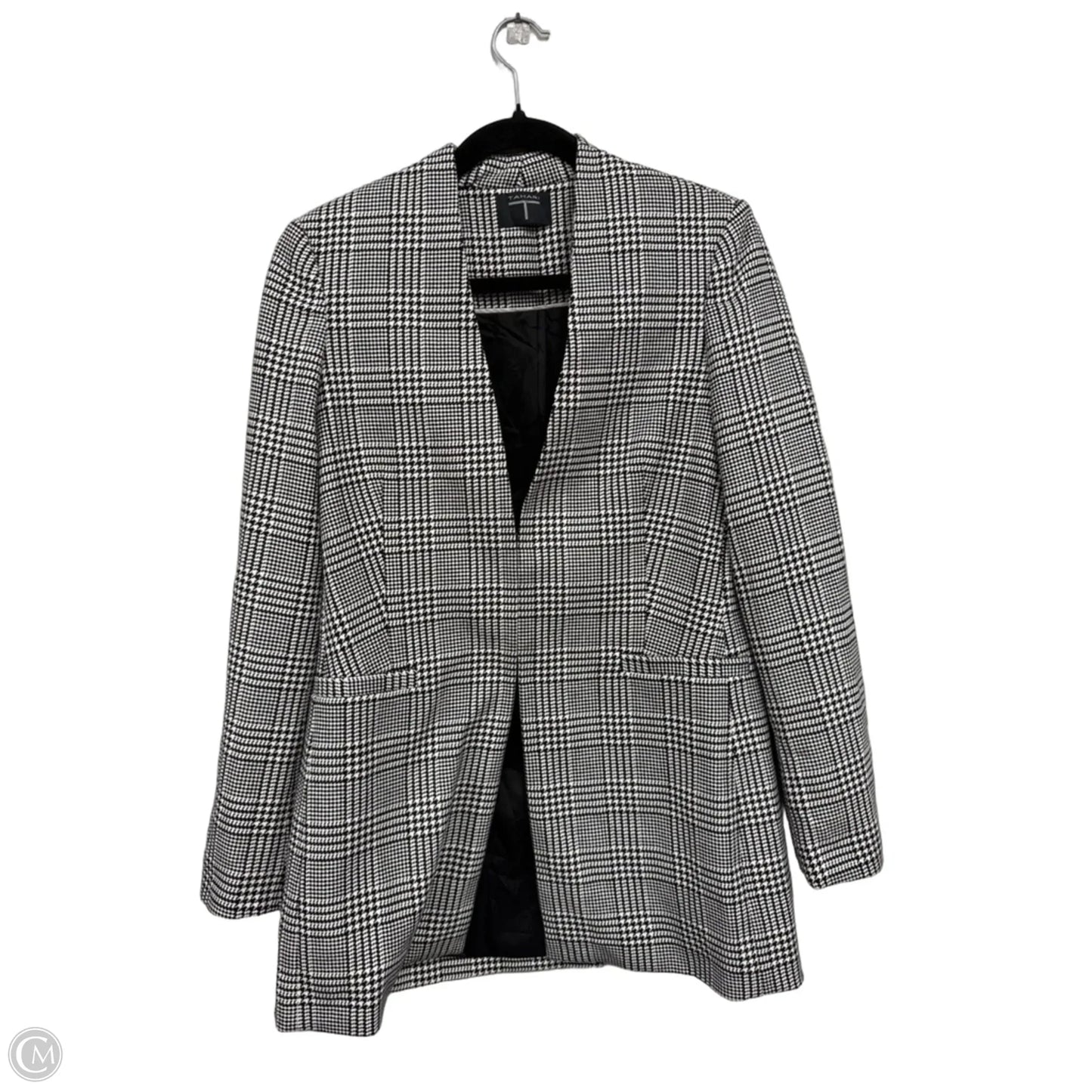 Blazer By Tahari In Black & White, Size: 6