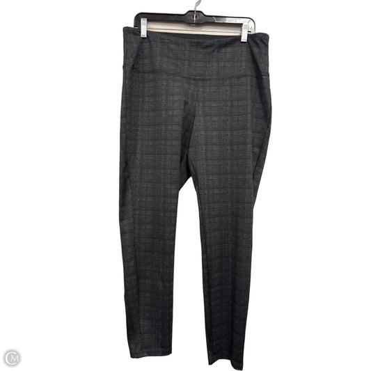 Pants Leggings By D&co. In Black & Grey, Size: L