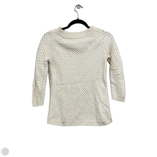 Sweater By Talbots In Cream, Size: S