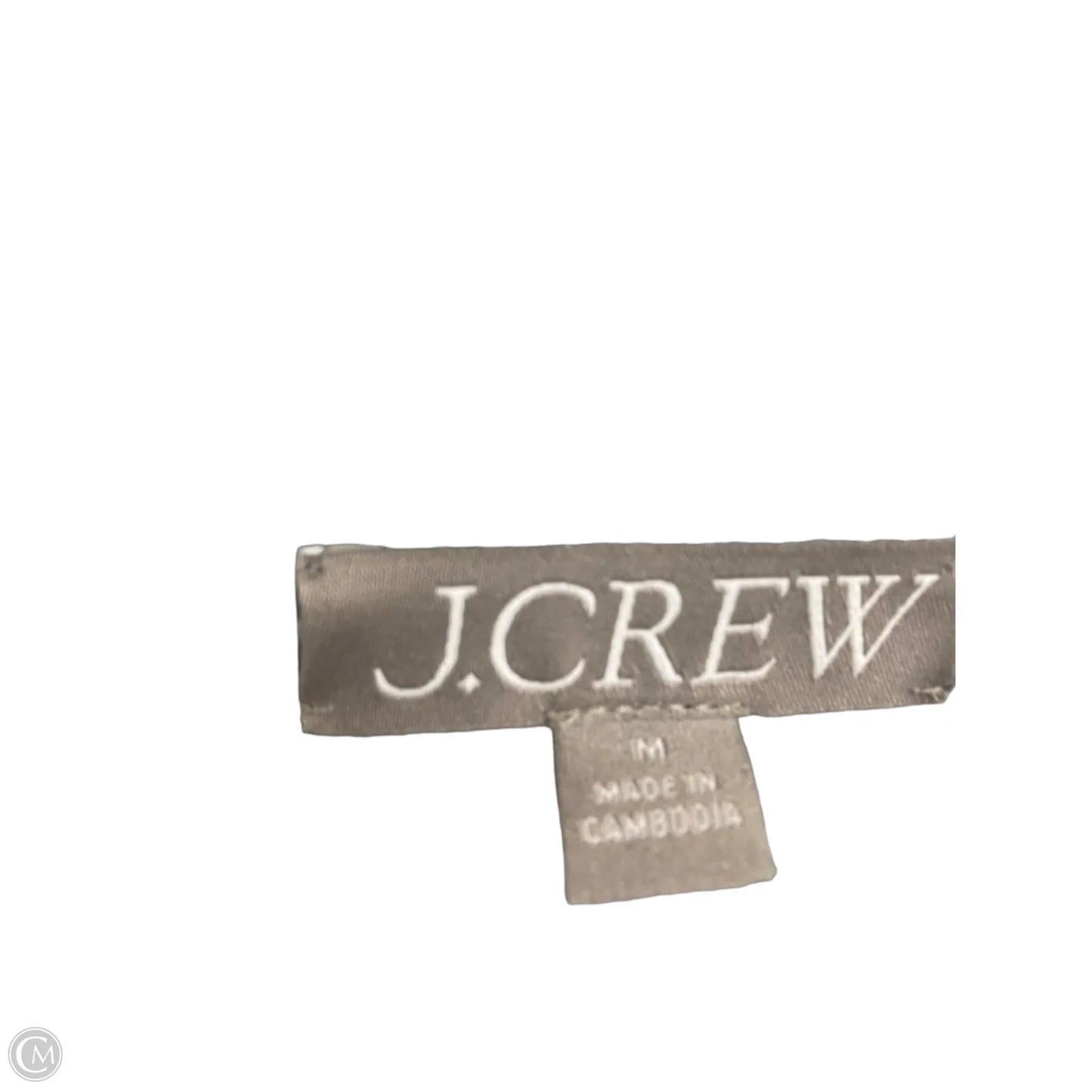 Sweater By J. Crew In Black & Grey, Size: M