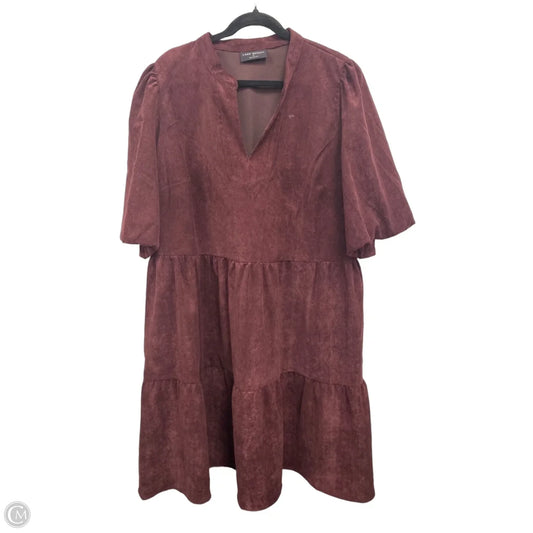 Dress Casual Short By Lane Bryant In Maroon, Size: 20