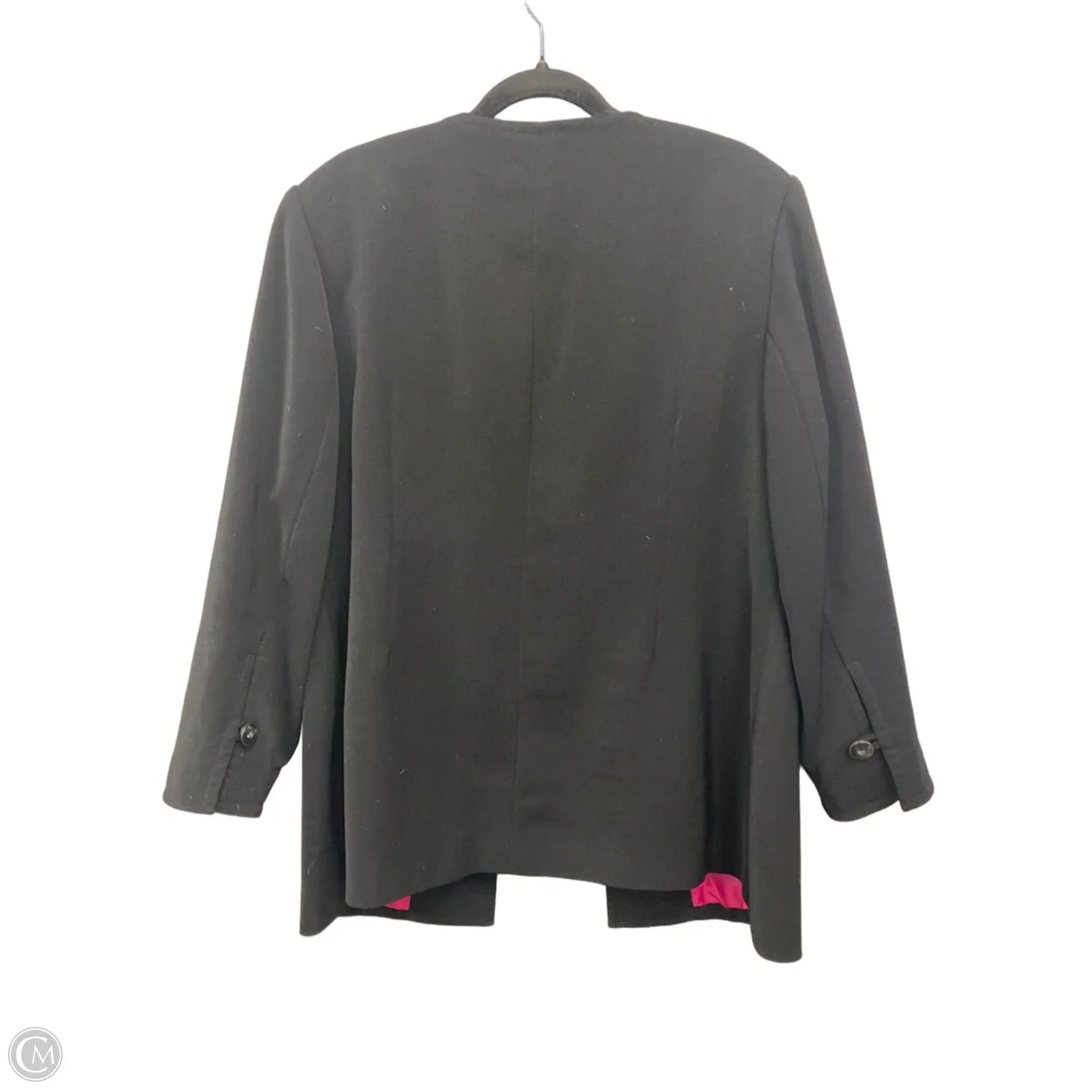 Blazer By Sag Harbor In Black, Size: 20