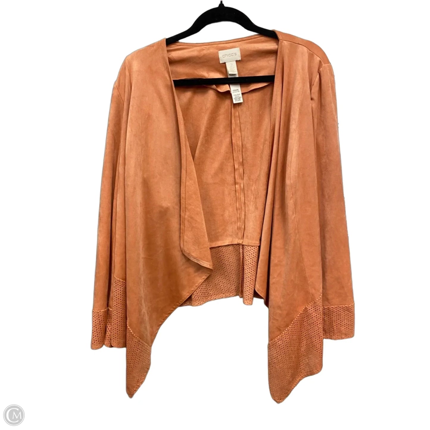 Cardigan By Chicos In Peach, Size: 2
