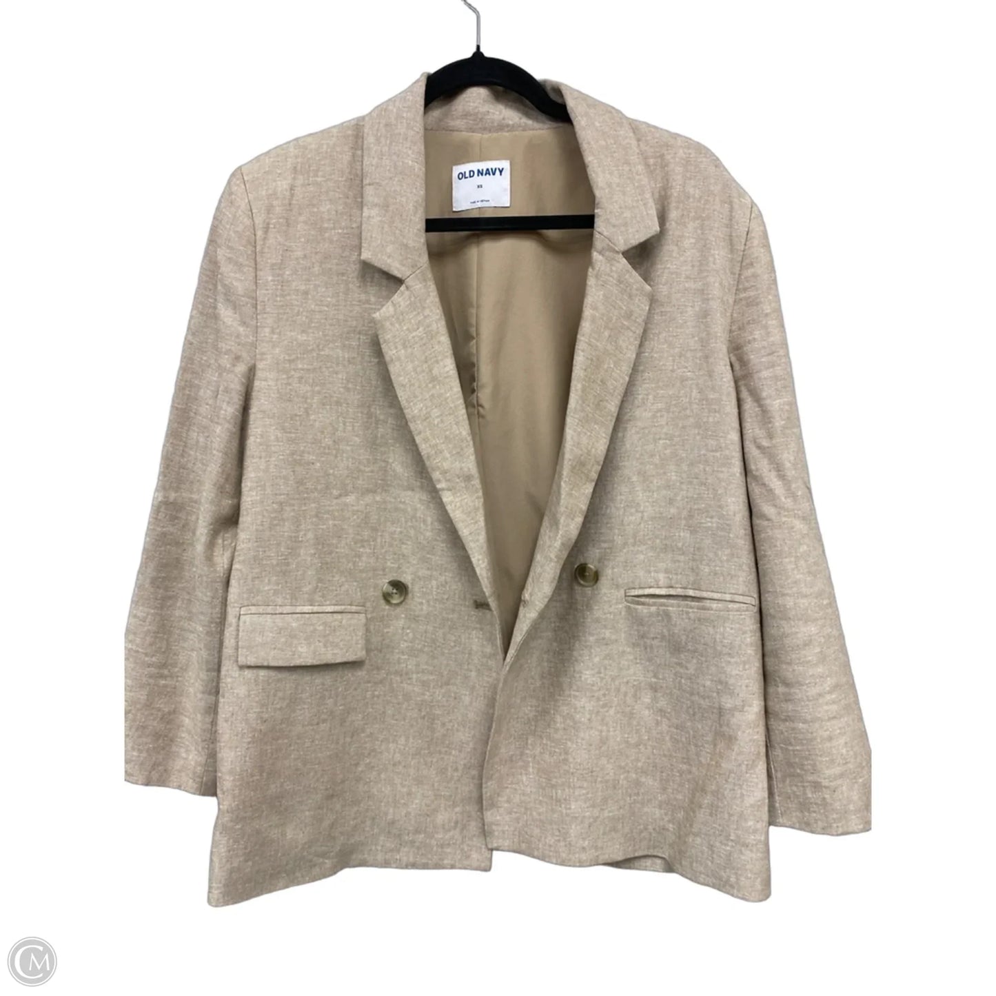 Blazer By Old Navy In Tan, Size: Xs
