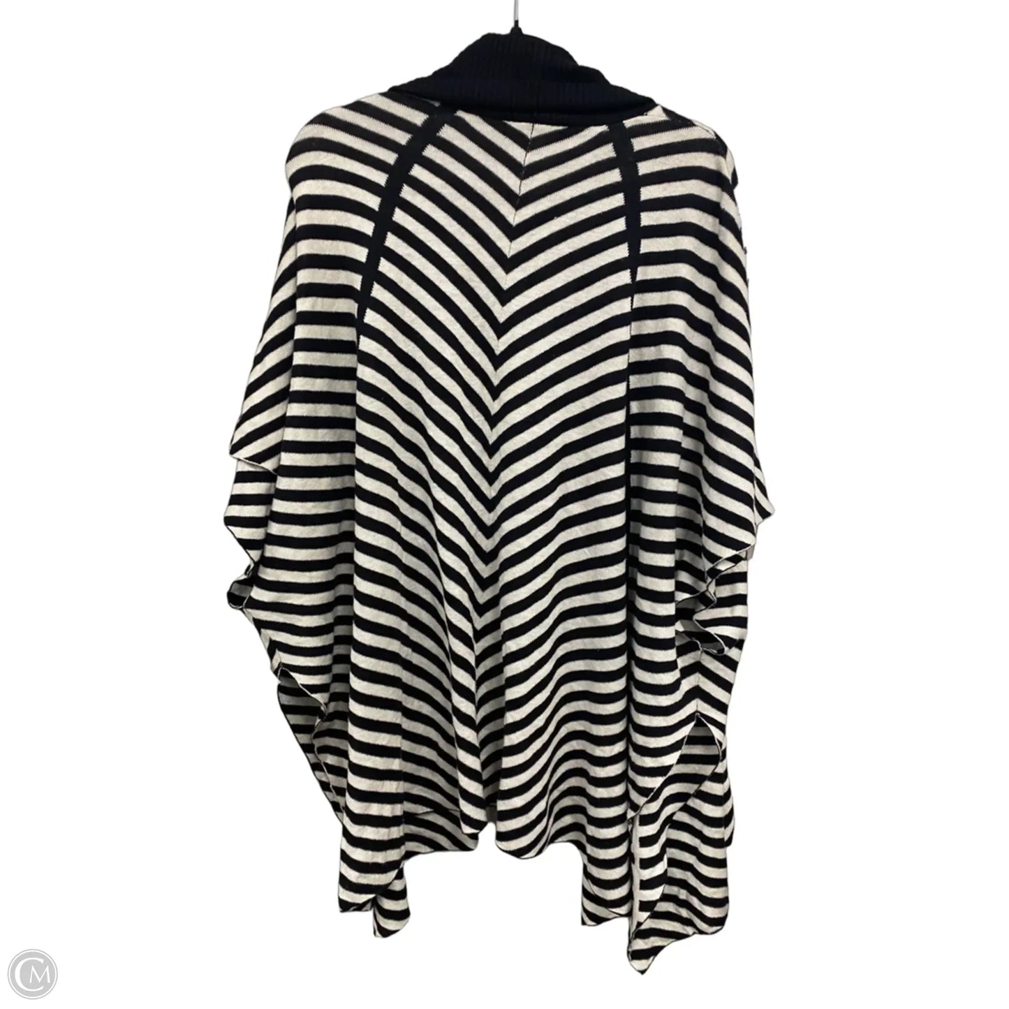 Cardigan By Chicos In Black & White, Size: Osfm