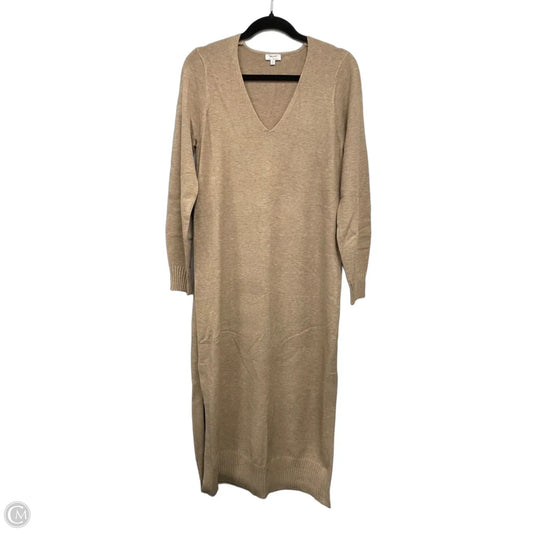 Dress Sweater By Splendid In Brown, Size: S