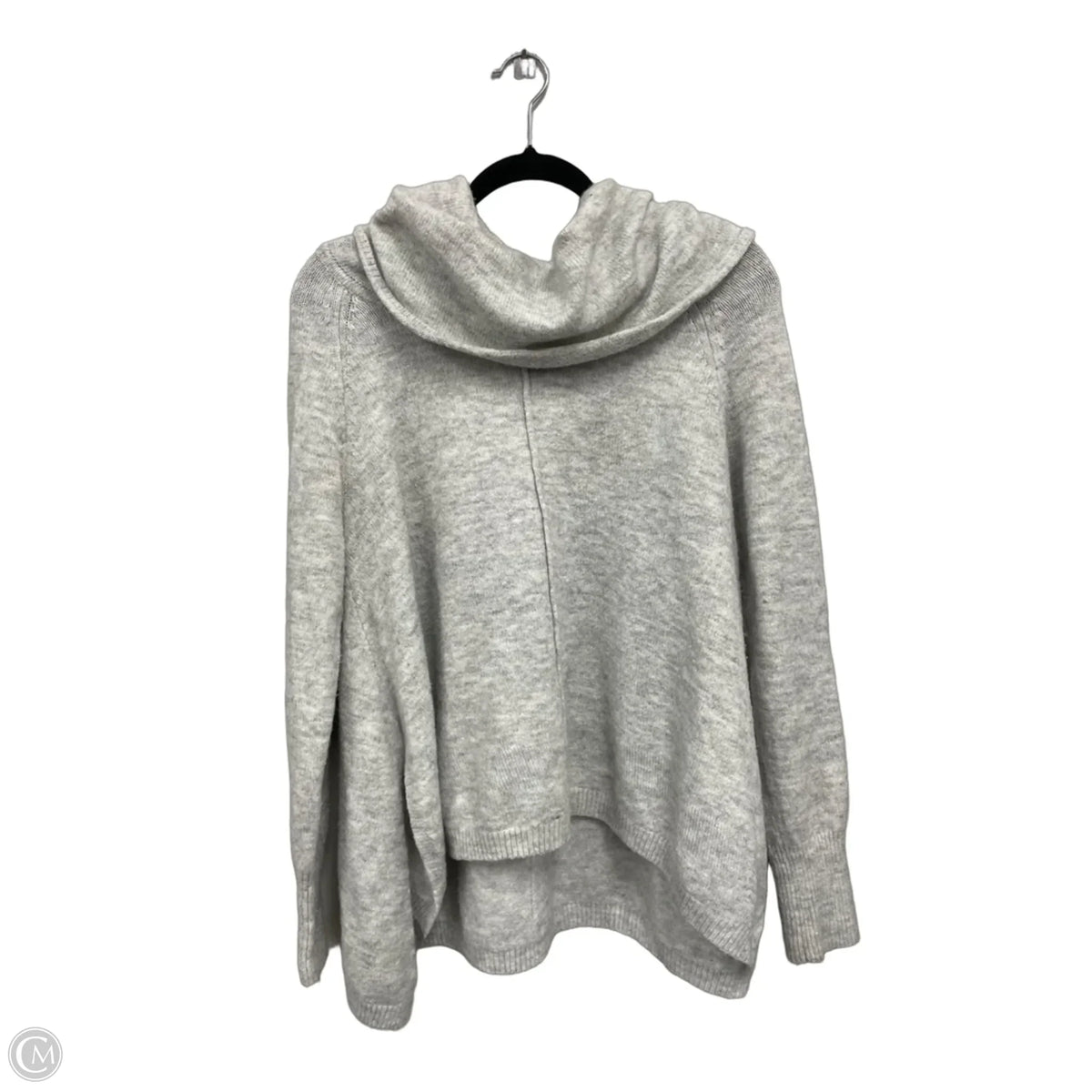 Sweater By Clothes Mentor In Grey, Size: L