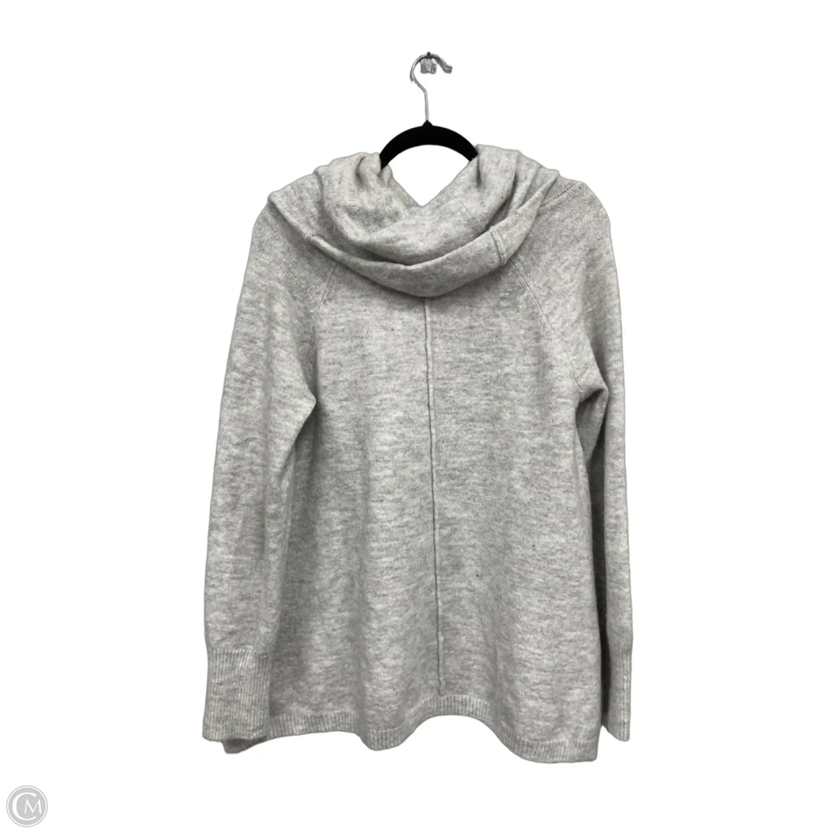 Sweater By Clothes Mentor In Grey, Size: L