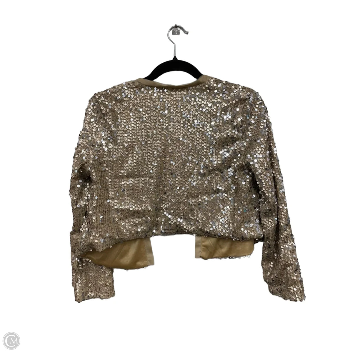 Cardigan By Clothes Mentor In Beige, Size: 12