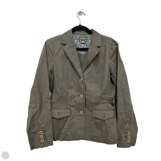 Jacket Utility By Eddie Bauer In Green, Size: 8
