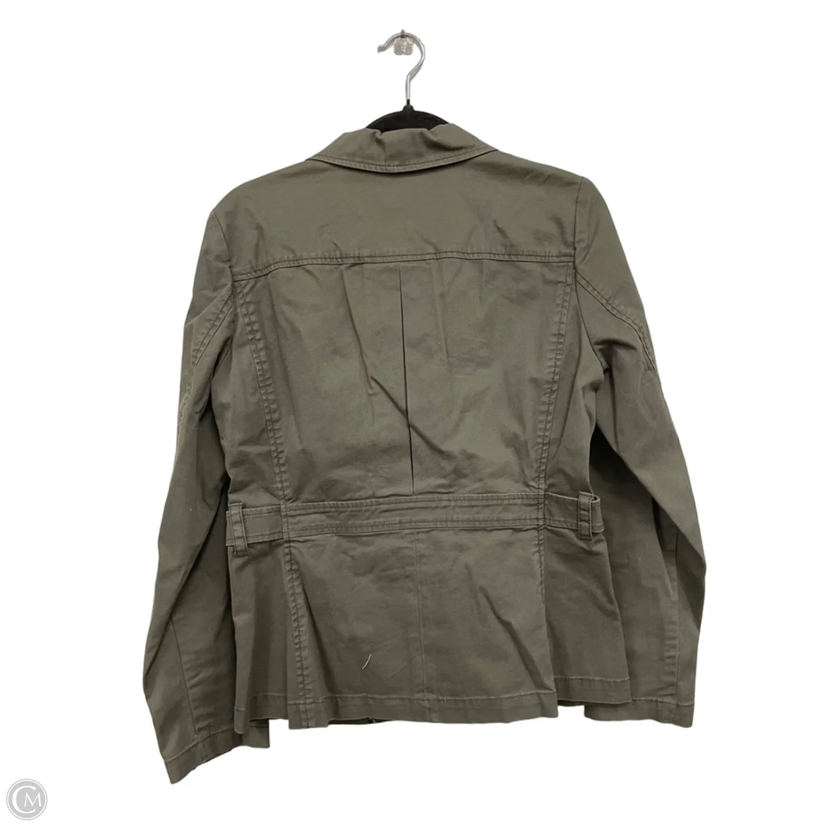 Jacket Utility By Eddie Bauer In Green, Size: 8