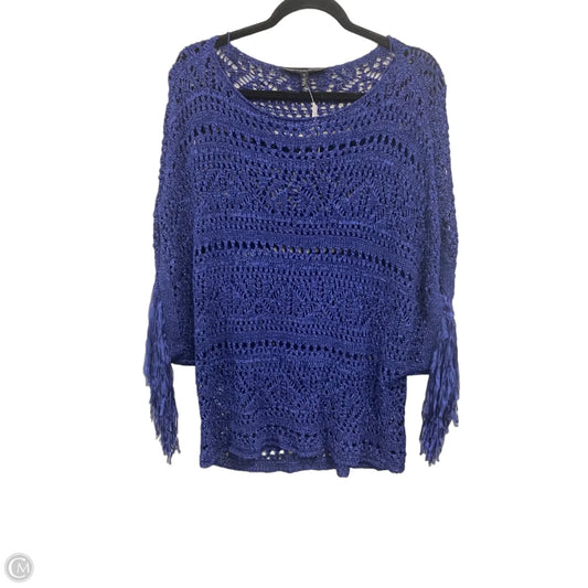Poncho By White House Black Market In Navy, Size: S