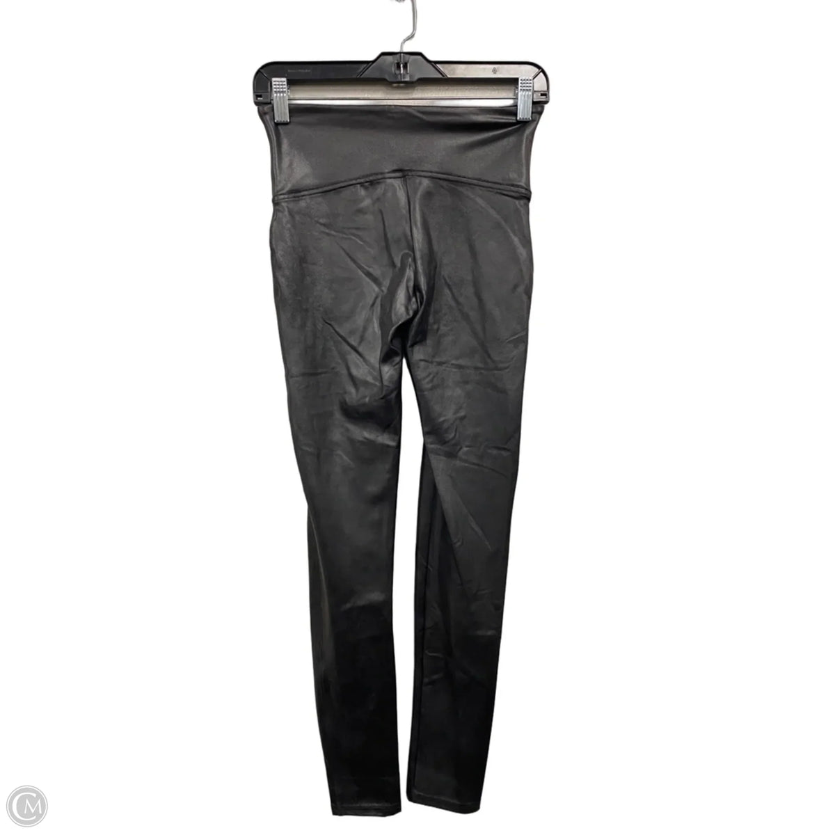 Athletic Leggings By Spanx In Black, Size: M