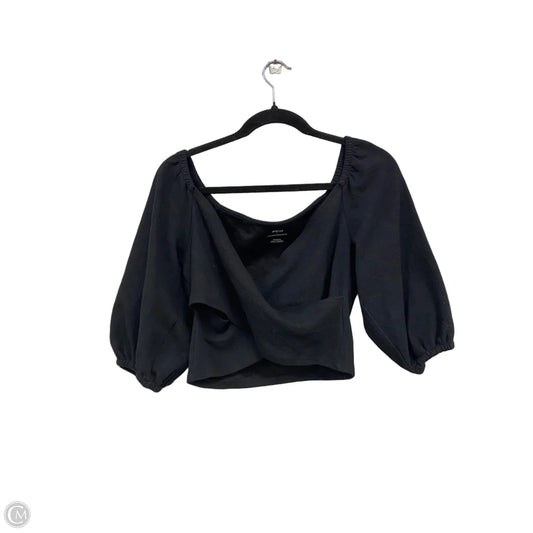 Top 3/4 Sleeve By Maeve In Black, Size: M