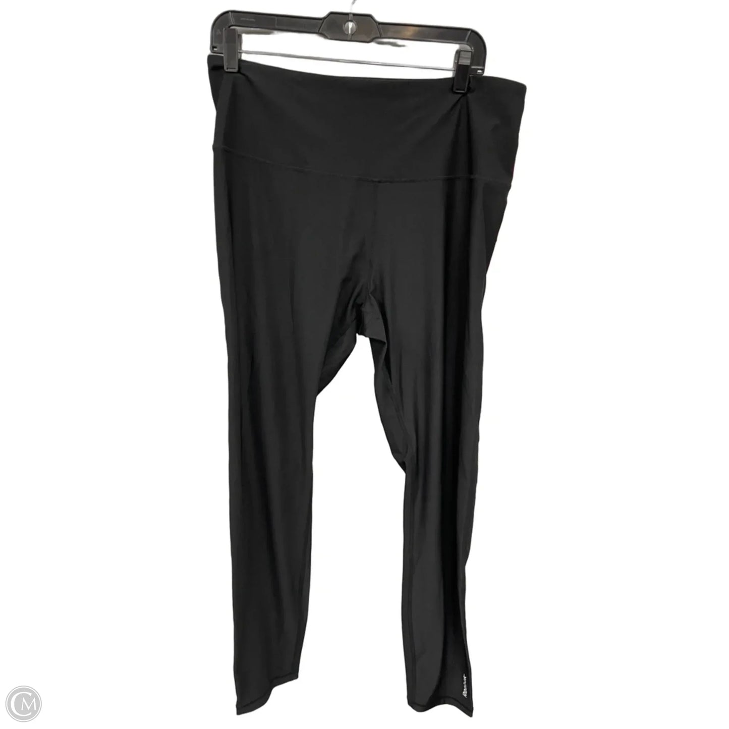 Athletic Leggings By Reebok In Black, Size: Xl