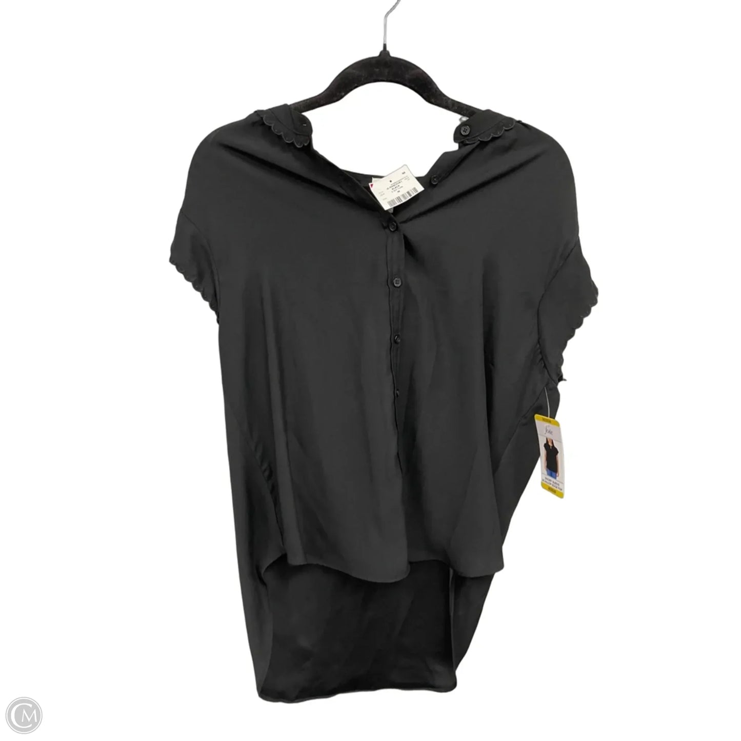 Top Short Sleeve By Joie In Black, Size: M