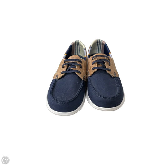 Shoes Flats By Skechers In Blue & Brown, Size: 9