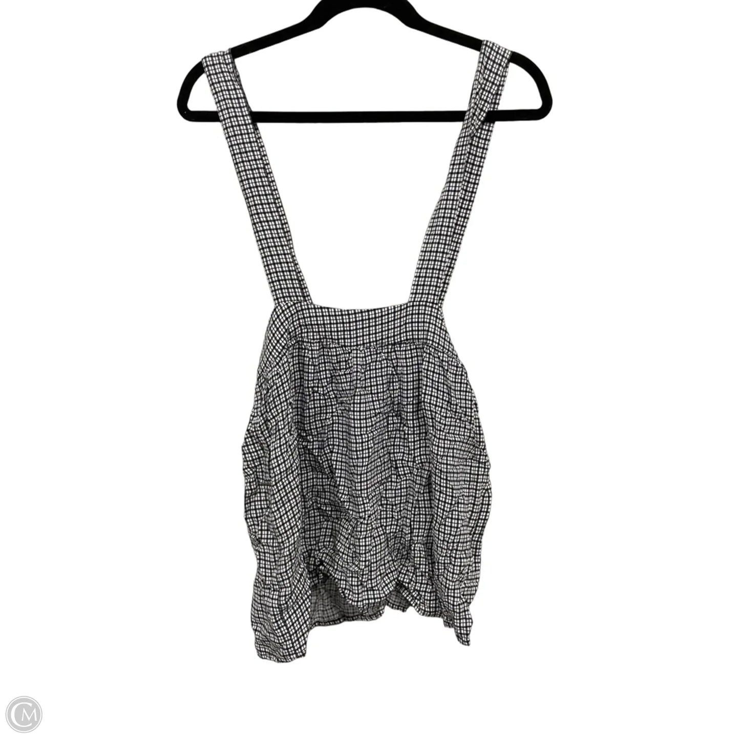 Top Sleeveless By Forever 21 In Black & White, Size: S
