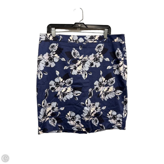 Skirt Mini & Short By Limited In Floral Print, Size: 16