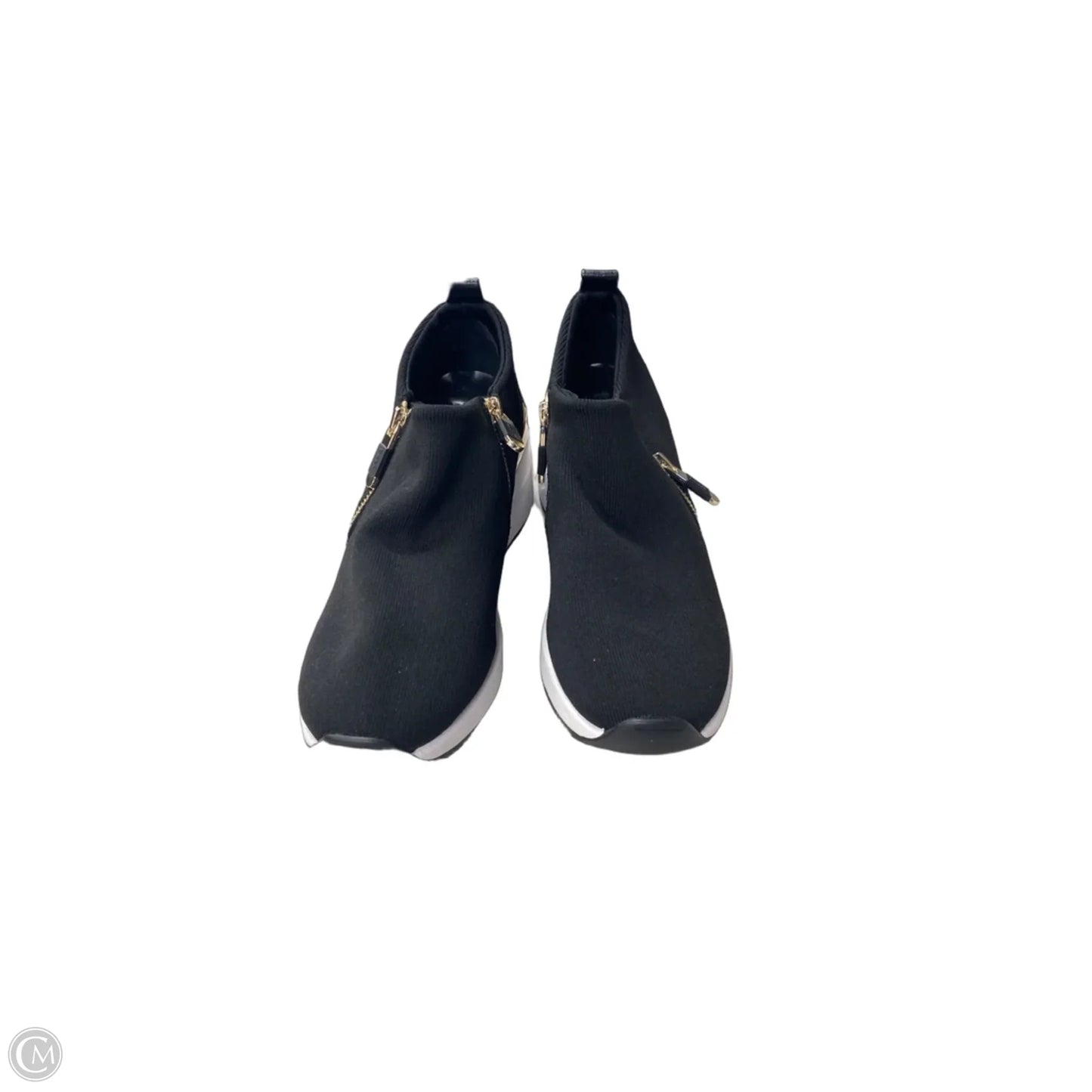 Shoes Athletic By Dkny In Black & White, Size: 5.5