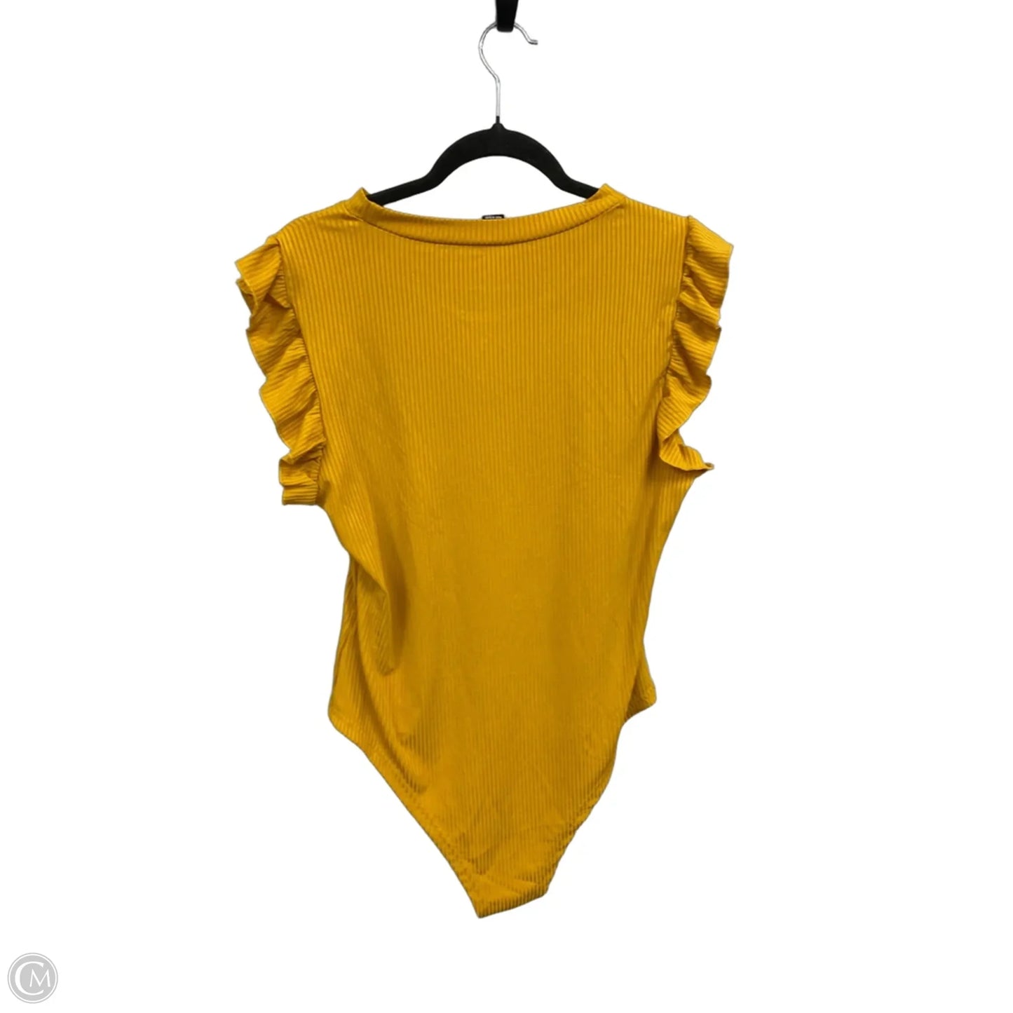 Bodysuit By Shein In Gold, Size: Xl