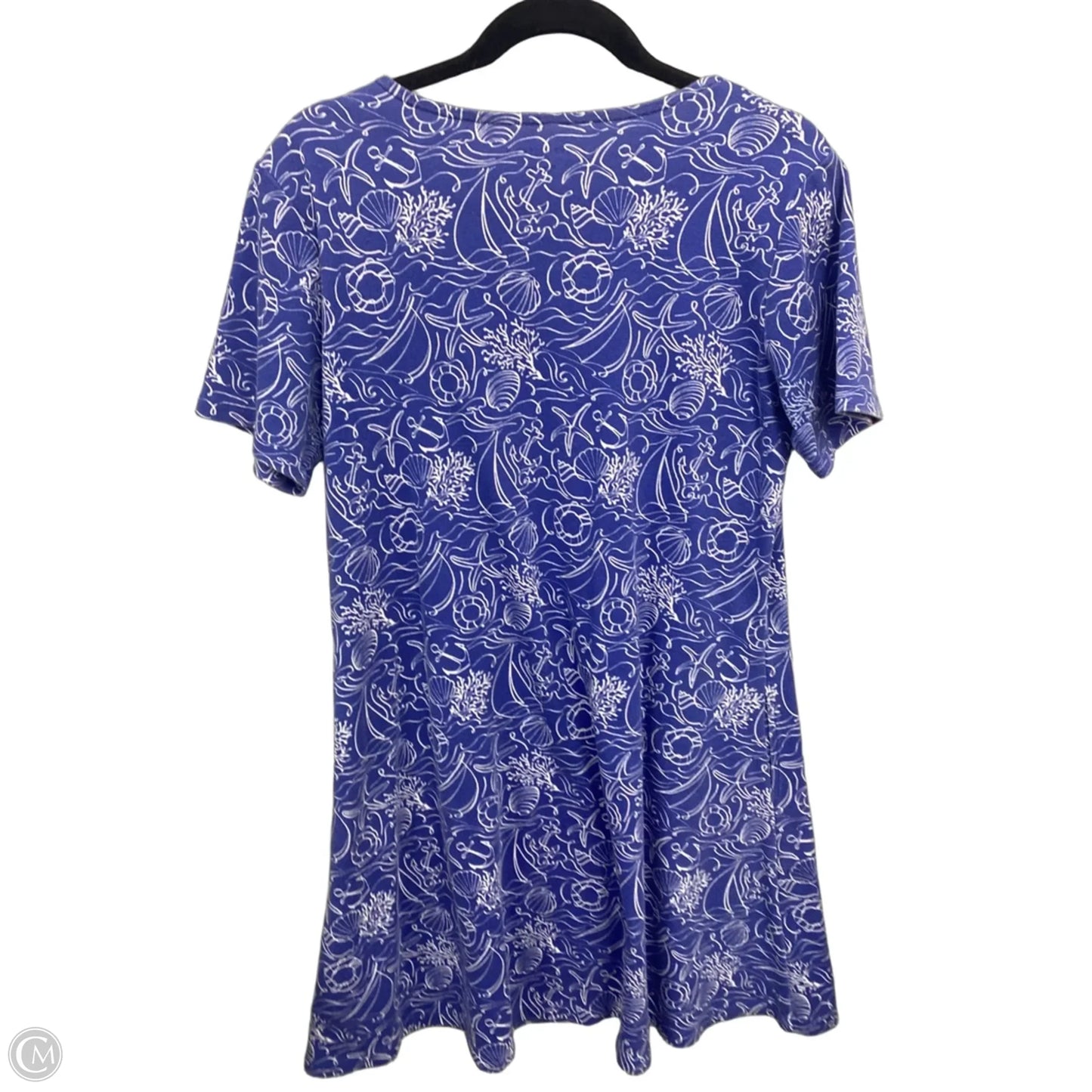 Dress Casual Short By Appleseeds In Blue, Size: M