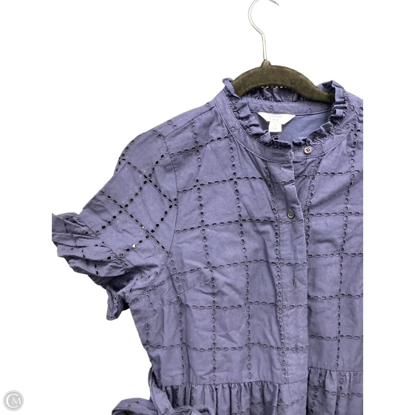 Dress Casual Midi By Crown And Ivy In Navy, Size: S