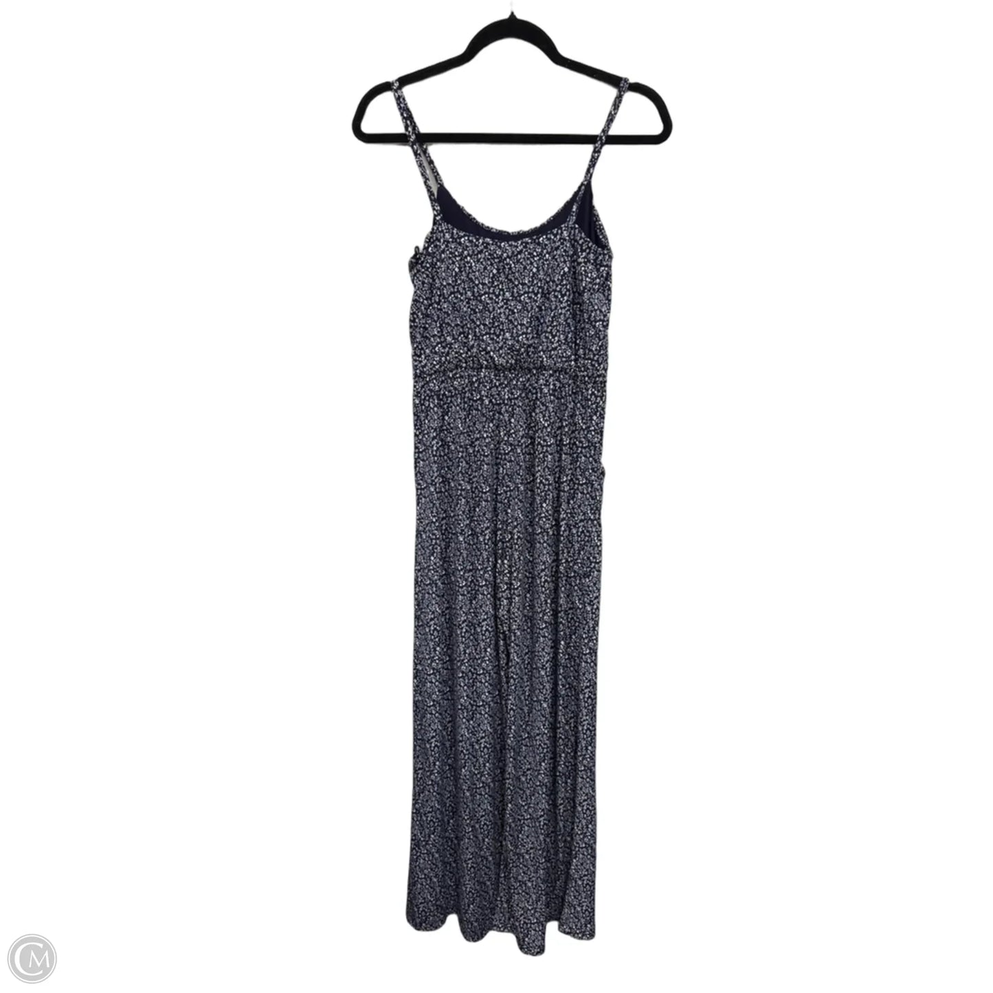 Jumpsuit By Clothes Mentor In Blue & White, Size: S