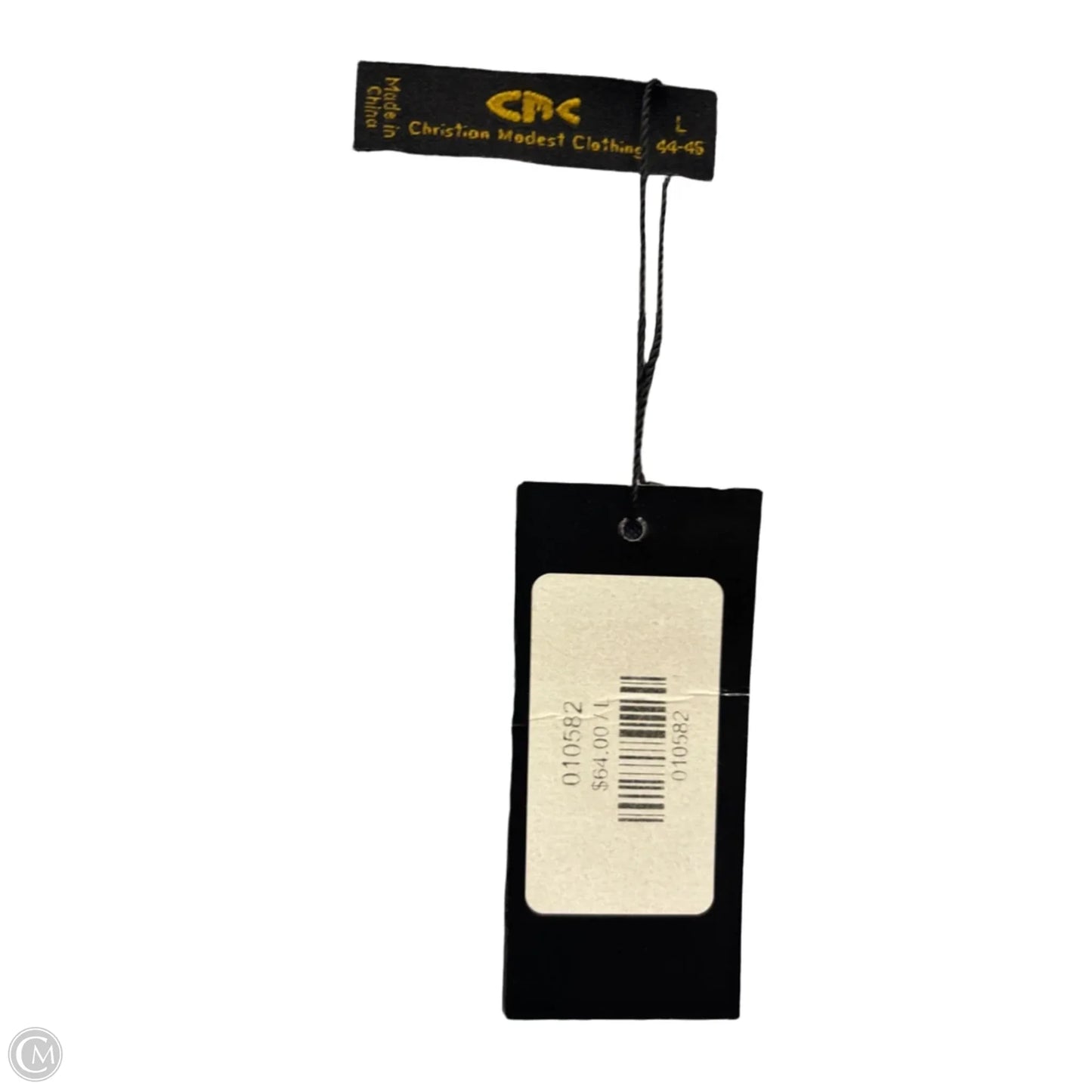 Dress Casual Midi By Clothes Mentor In Blue & White, Size: L