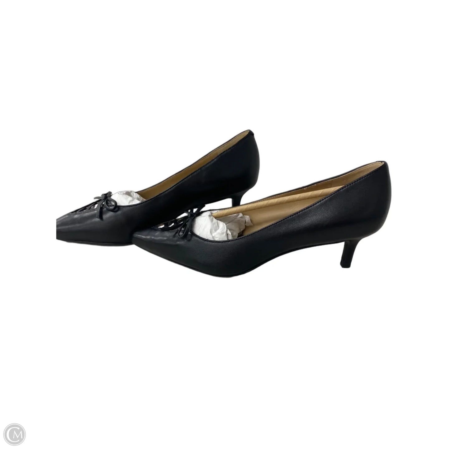 Shoes Heels Kitten By Lauren By Ralph Lauren In Black, Size: 6.5