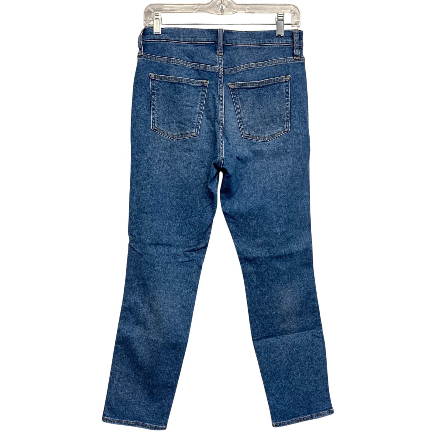 Jeans Straight By J. Crew In Blue Denim, Size:4