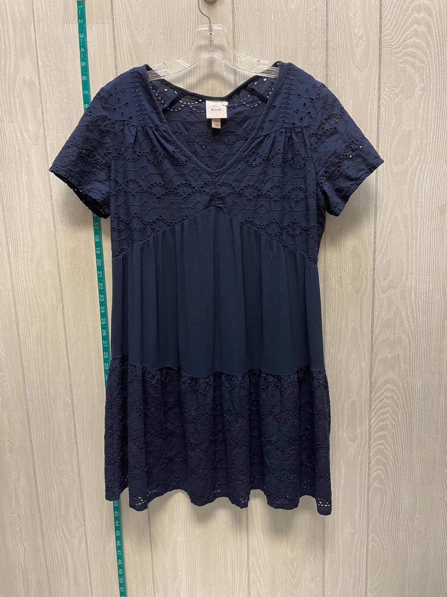 Navy Dress Casual Short Knox Rose, Size L